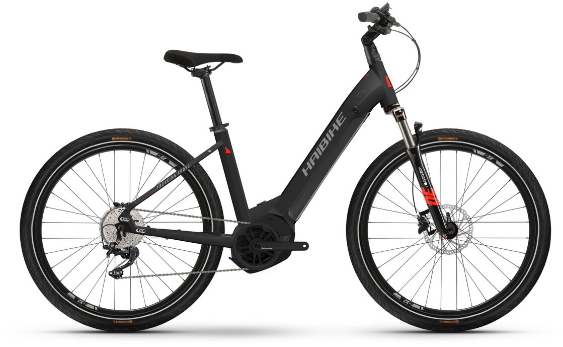 Haibike Trekking 6 Cross – 630 Wh – 27,5 Zoll – Tiefeinsteiger