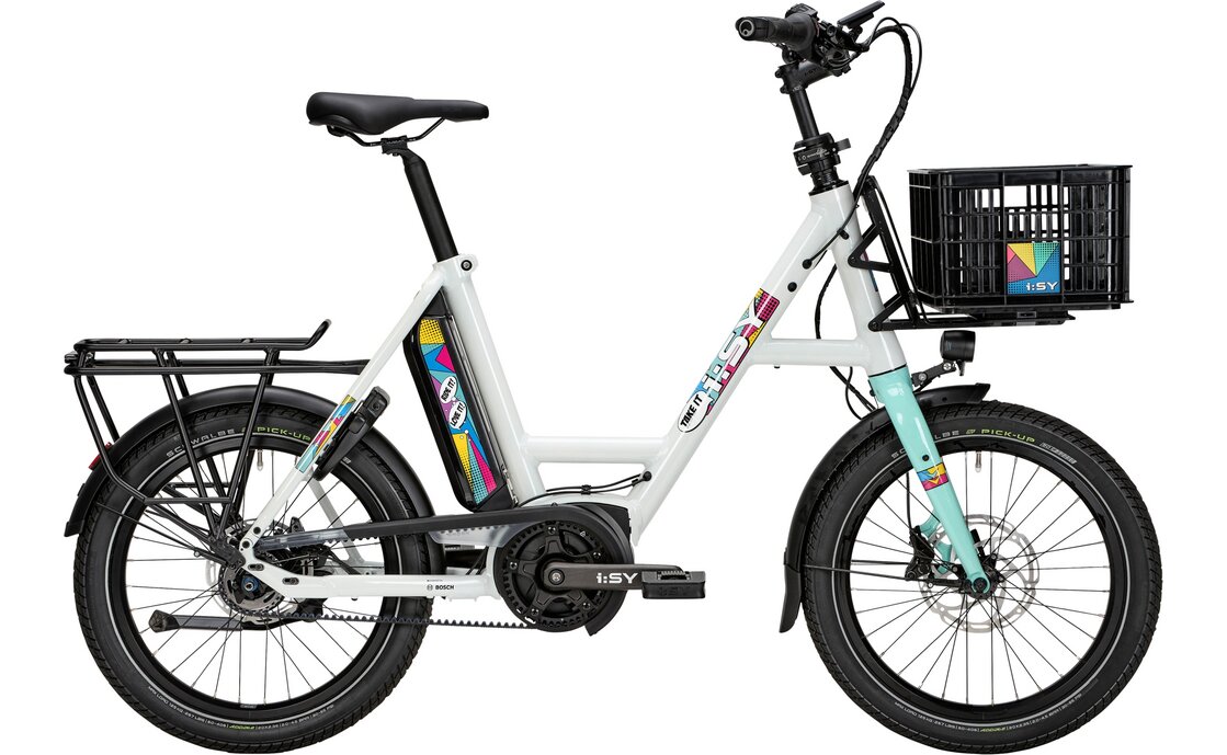 ISY Pop Art E5 ZR F – 545 Wh – 20 Zoll – Compact – 2023