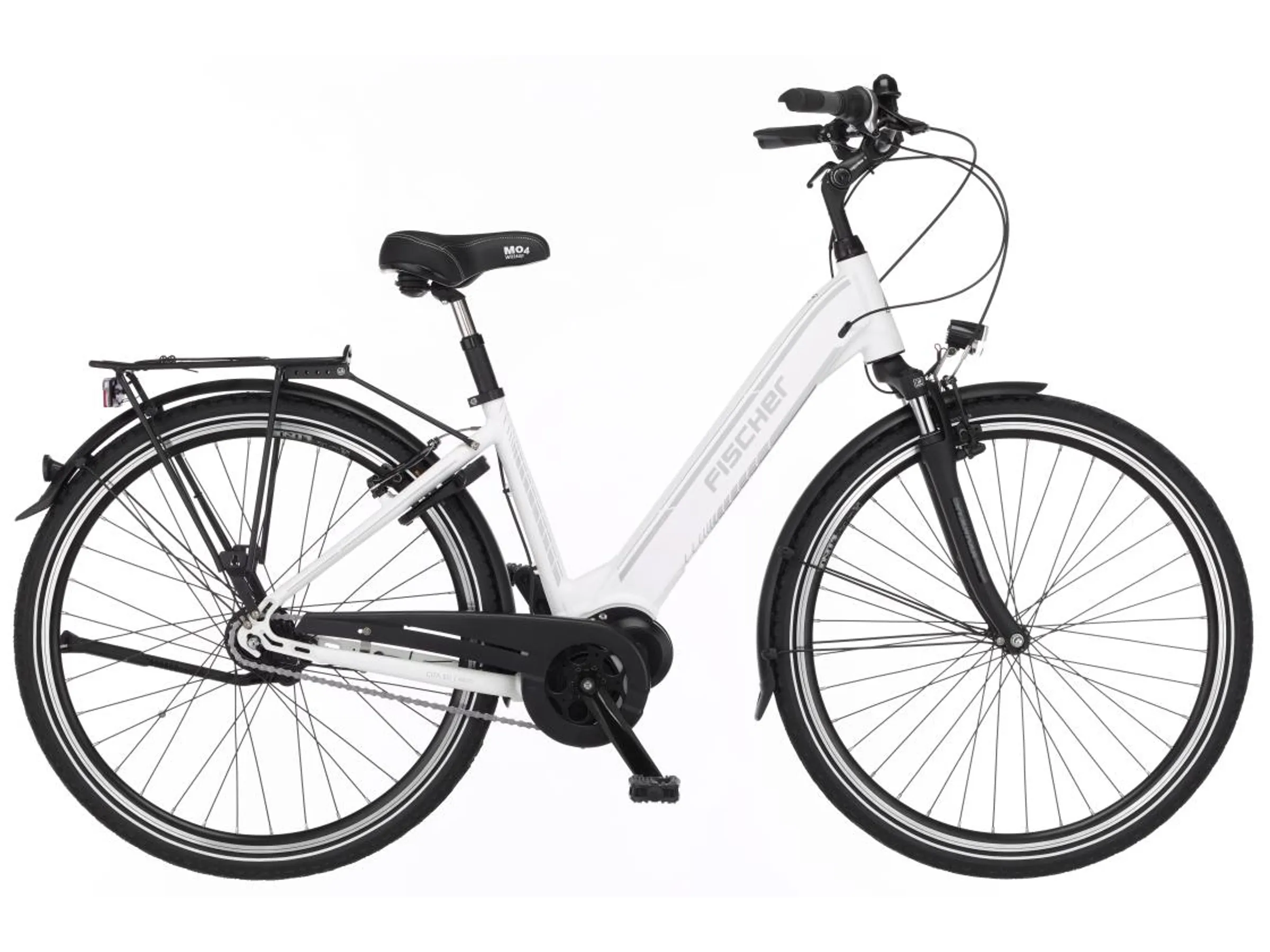 Fischer E-Bike City-Fahhrad 28″ Cita 3.1i Weiß